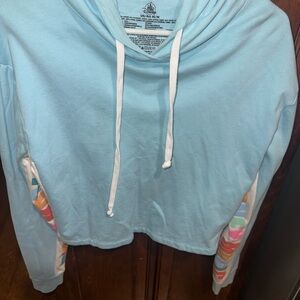 Disney Parks Women’s  Crop Top Hoodie